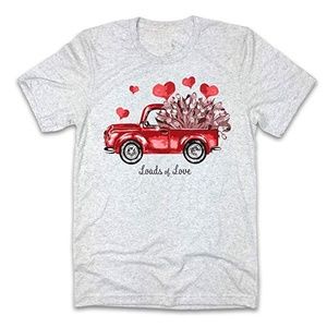 Loads of Love Vintage Truck Unisex T-Shirt